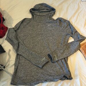 Nike Dri-FIT Gray Running Top